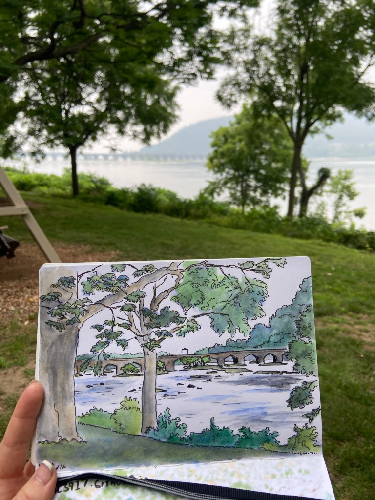 By the river on a foggy&nbsp;day