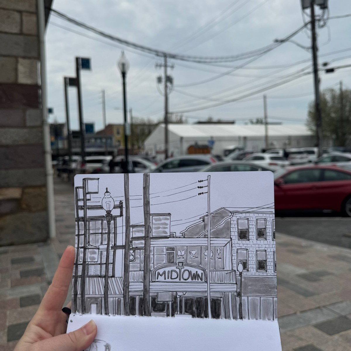 Urban sketching in&nbsp;Midtown
